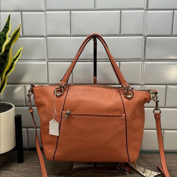 8414 Coach leather satchel 244318414 - Picture 2 of 11